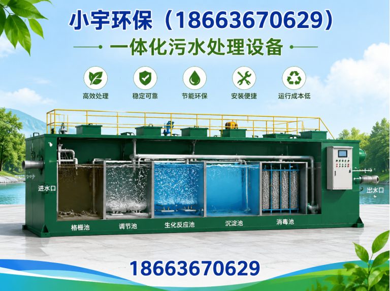 临朐县生活污水处理设备展示图