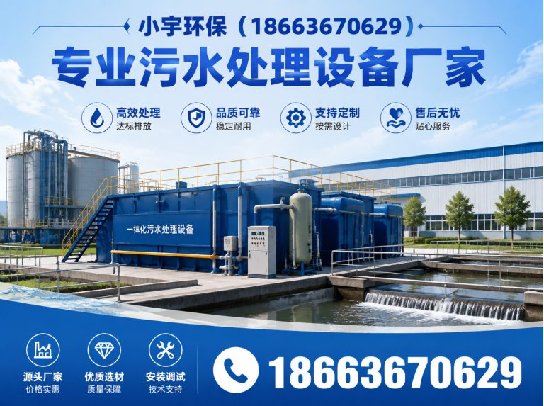 临朐县污水处理设备厂家展示图